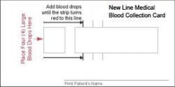 New Line Medical Blood Collection Kit - Lipid/Glu + Lipoprotein(a)