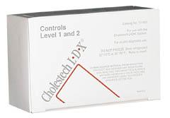 Controls - Cholestech Lipid / GLU Controls Level 1 & 2