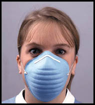 Crosstex Surgical Molded Cone Masks