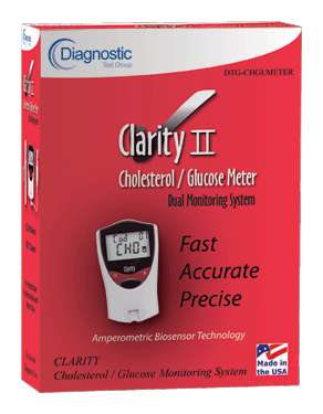 Clarity II Cholestol/Glucose Tester