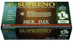 MICROFLEX Supreno Powder Free Textured Nitrile Gloves