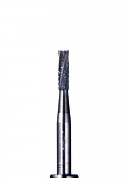 Defend - Carbide Bur - Surgical Length - Flat Fissure Cross Cut
