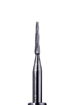 Defend - Carbide Bur - Taper Fissure Cross Cut (Long Head)