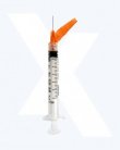 Exel SecureTouch Safety 3ml Syringe (50ct)