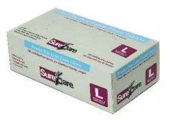 Surecare PF Latex Exam Gloves