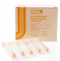 Exel Hypodermic Needle 25G 1\