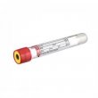 Greiner Bio-One VACUETTE Blood Collection Tubes, 8mL, CAT Serum Separator Clot Activator, 16 x 100mm, Red Safety Cap, Yellow Ring, Non-Ridged, Sterile (50/Rack)