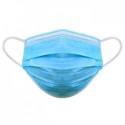 Disposable Non-Medical Ear Loop Face Mask (Blue)
