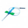 BluWing Advanced Safety Butterfly w/Luer Adapter, 21G x 3/4\