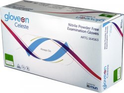 Pharmatex - Celeste - Nitrile Powder-Free Examination Glove