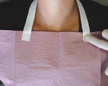 Bib-Eze: A Disposable Paper Bib Holder