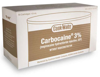 Cook-Waite Carbocaine 3%