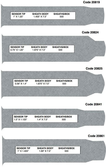 Dental X-Ray Sensor Sheaths