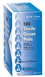 Sterile Gauze Pads, Singles