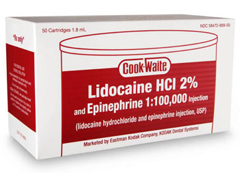 Cook-Waite Lidocaine 2%