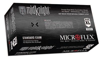 Microflex Midknight Nitrile