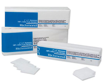 Richmond Nonwoven Cotton sponges