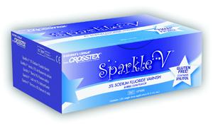 Crosstex Sparkle Fluoride Varnish - 5% Sodium Fluoride Varnish with Xylitol