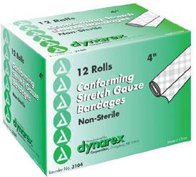 Stretch Gauze Bandages, Non-Sterile